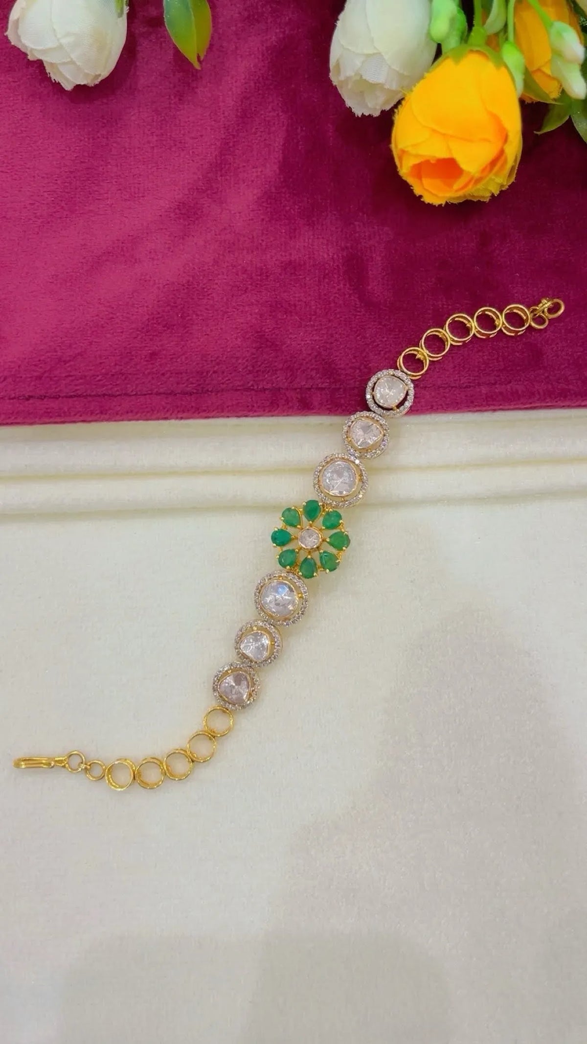 Designer 14K Hallmarked Gold Bracelet Jewelry