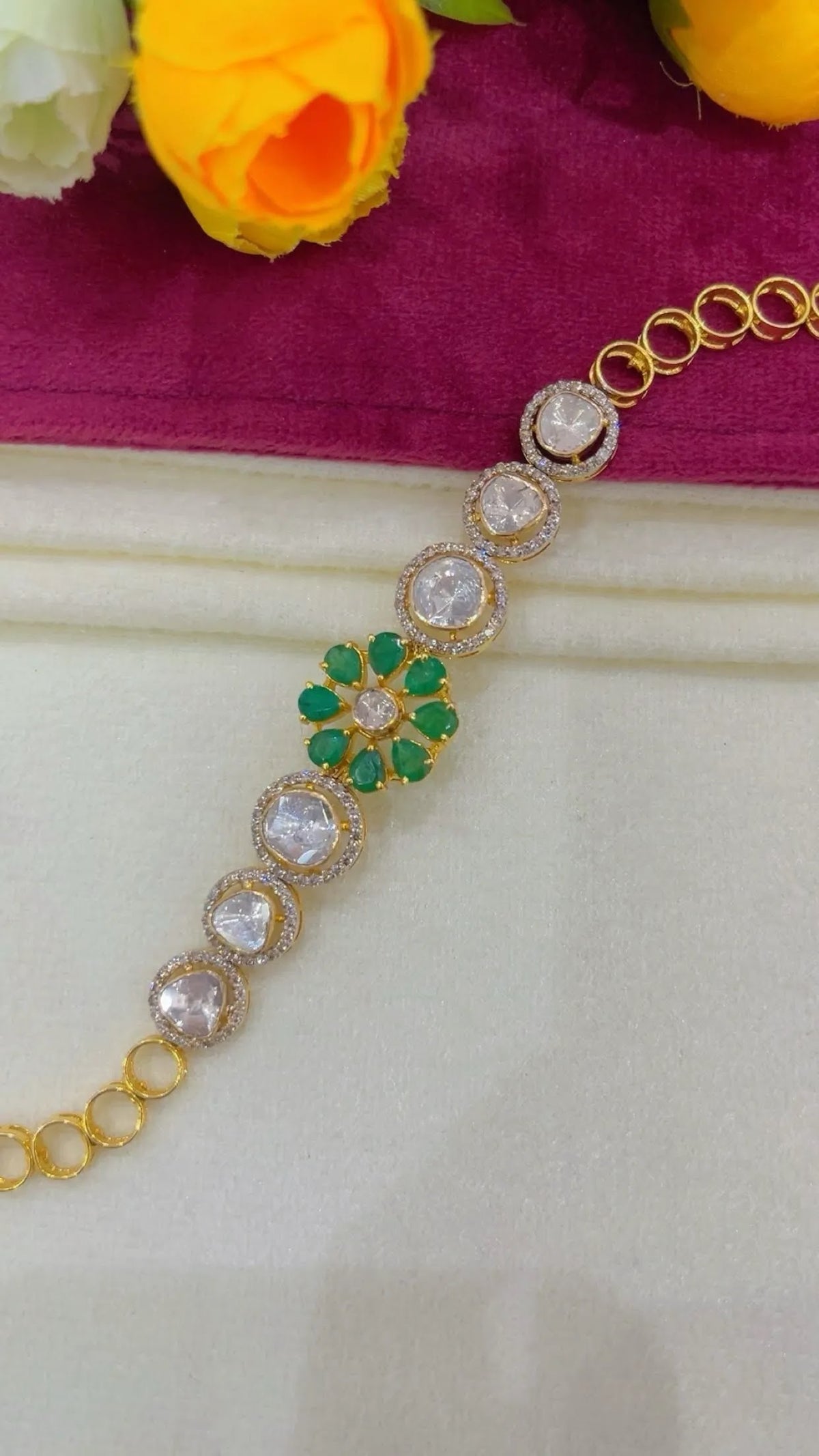 Designer 14K Hallmarked Gold Bracelet Jewelry