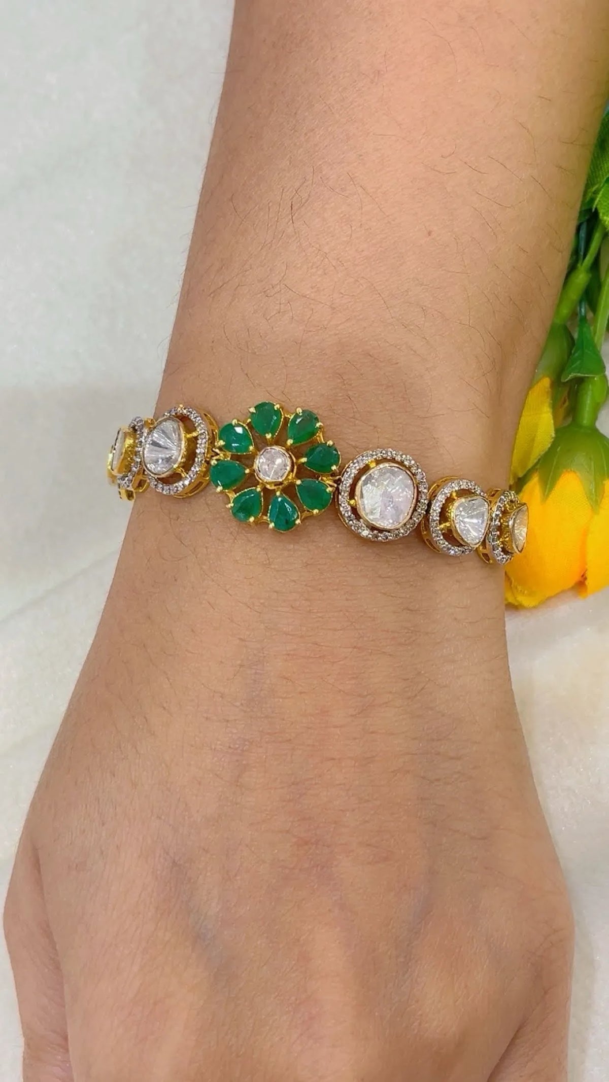 Designer 14K Hallmarked Gold Bracelet Jewelry
