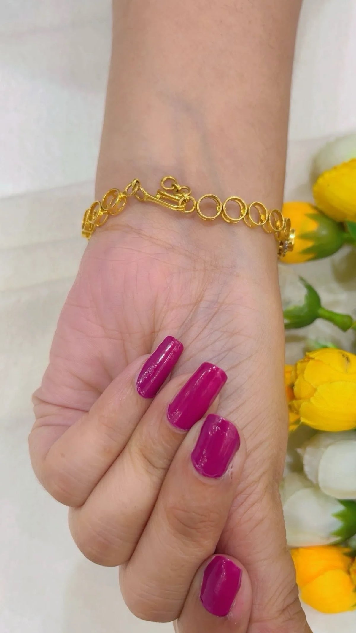 Designer 14K Hallmarked Gold Bracelet Jewelry