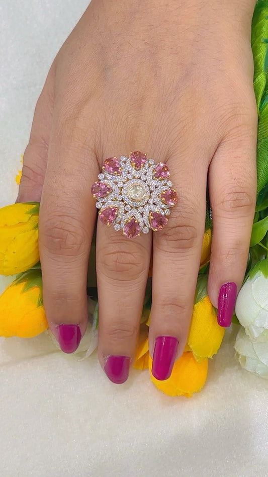 Designer 14K Gold Hallmarked  Ring