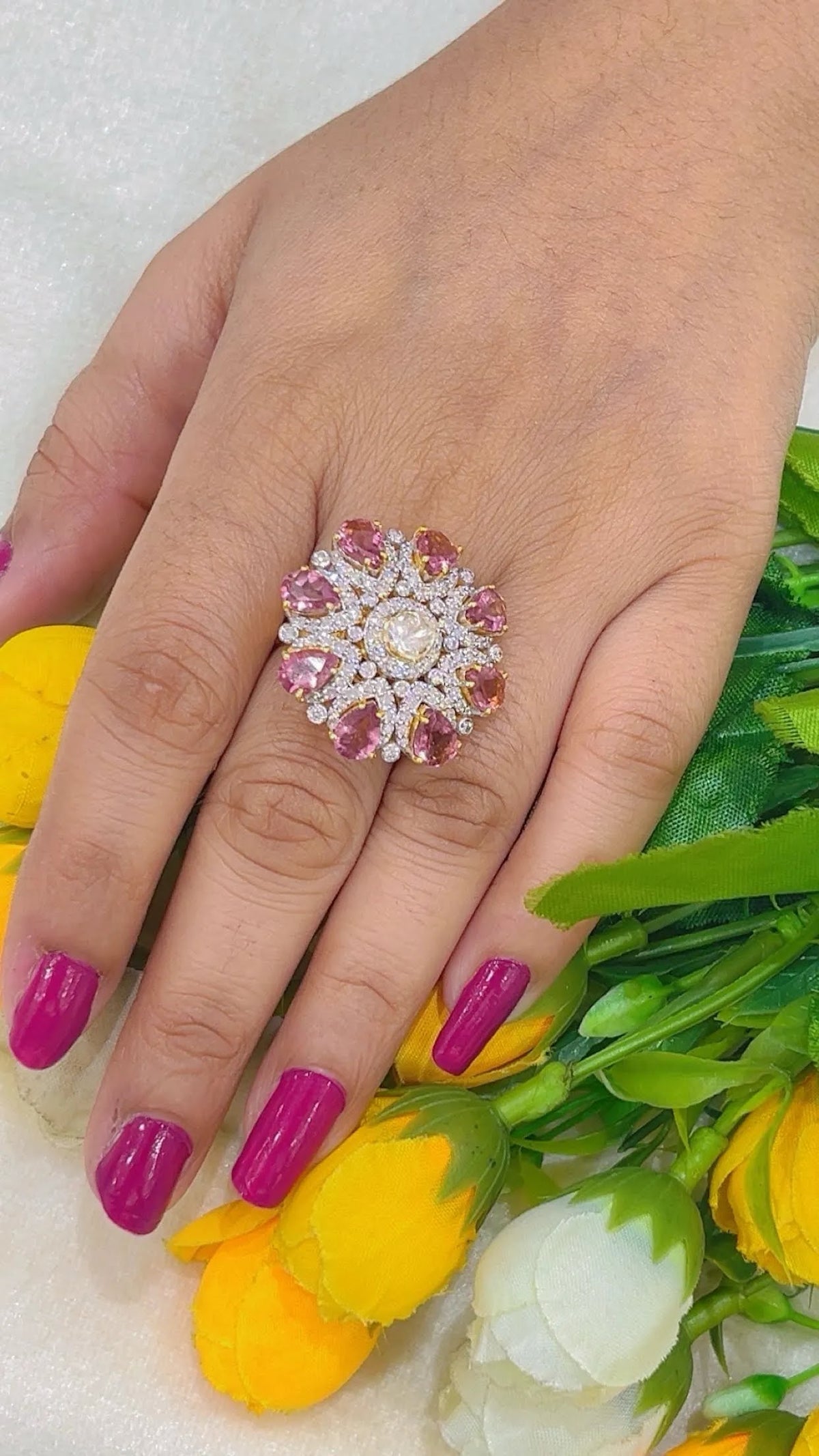 Designer 14K Gold Hallmarked  Ring