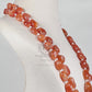 Natural Carnelian Gemstone Beads Necklace Jewelry